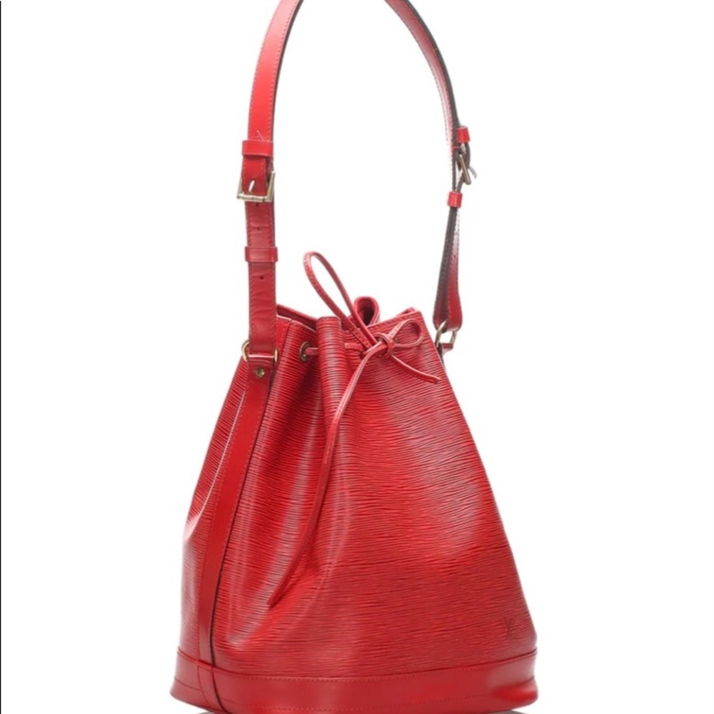 Authentic Louis Vuitton Petit Noe Red - Picture 4 of 16